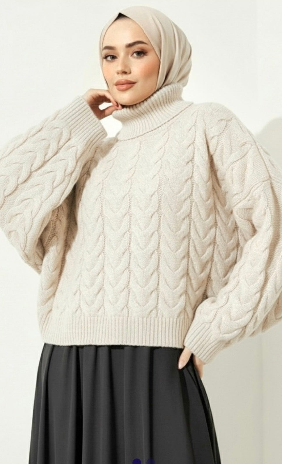 Oversized Knitted Sweater