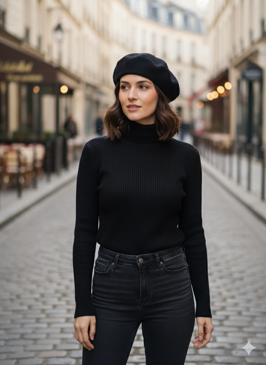 Modern Wool Beret