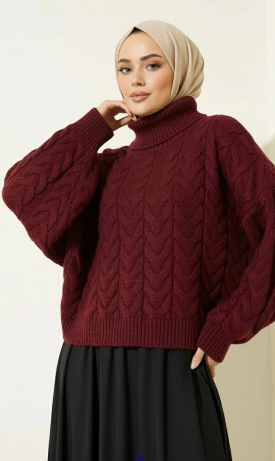 Oversized Knitted Sweater