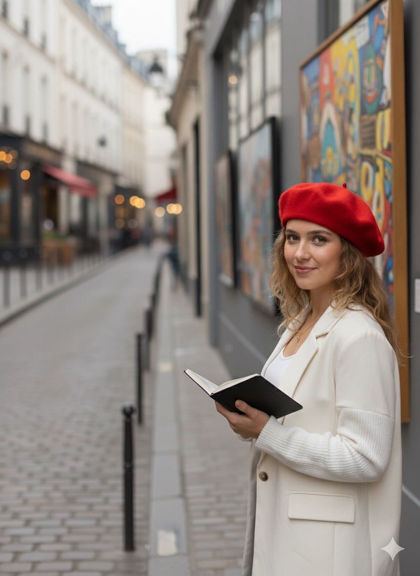 Modern Wool Beret